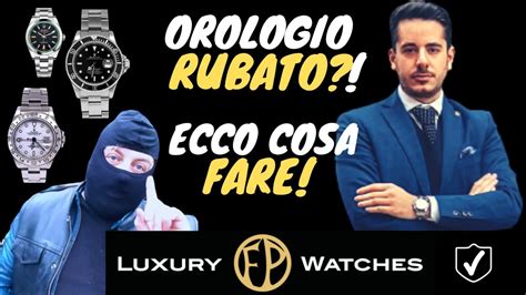 tolosa rubato rolex|Rolex rubato rivenduto online: il ricettatore .